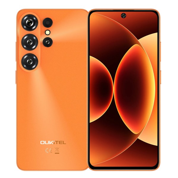 OUKITEL smartphone C26, 6.63", 6/128GB, 5150mAh, πορτοκαλί - Smartphones