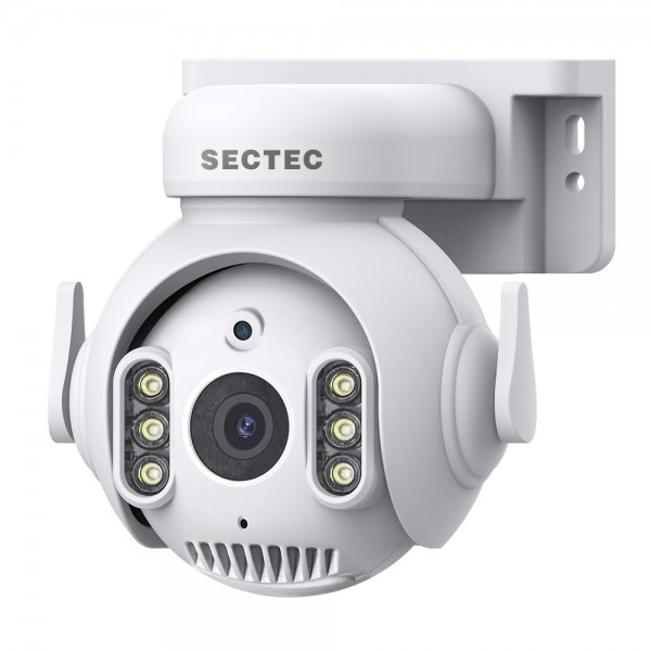 SECTEC smart κάμερα ST-515C-5MTY, 5MP, WiFi, SD, PTZ, IP65 - 