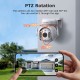 SECTEC smart κάμερα ST-515C-5MTY, 5MP, WiFi, SD, PTZ, IP65