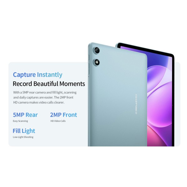 TECLAST tablet P35, 10.1", 3/32GB, Android 16, 6000mAh, μπλε