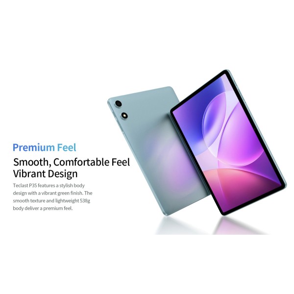 TECLAST tablet P35, 10.1", 3/32GB, Android 16, 6000mAh, μπλε
