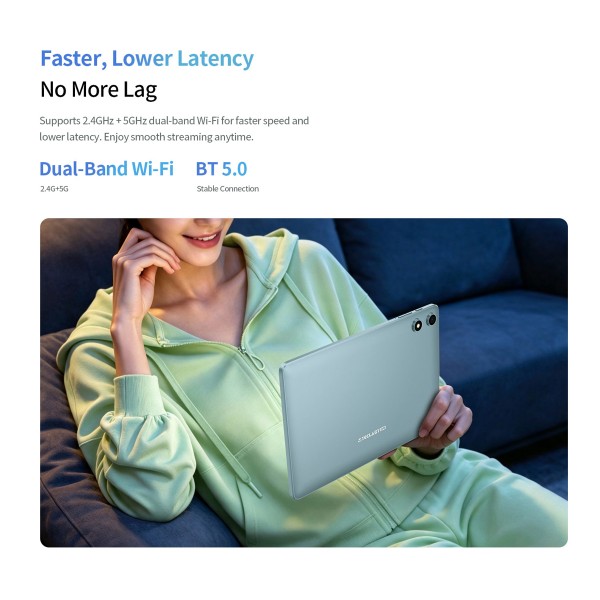 TECLAST tablet P35, 10.1", 3/32GB, Android 16, 6000mAh, μπλε