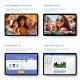 TECLAST tablet P35, 10.1", 3/32GB, Android 16, 6000mAh, μπλε