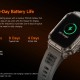 ULEFONE smartwatch Armor Watch Ultra, 2x λουράκια, heart rate, 1.93" AMOLED, GPS, MIL-STD-810H, μαύρο