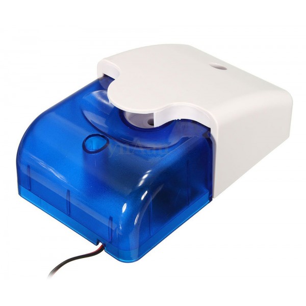 Σειρήνα πανικού Piezzo εσωτερικού χώρου HS-157, 12V, Blue - Σειρήνες - Strobes