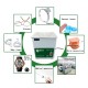 BEST Ultrasonic Cleaner BST-300, Stainless Steel, 50W