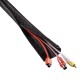 POWERTECH Δεματικό Καλωδίων τύπου Flex Wrap, 1.8m, Black