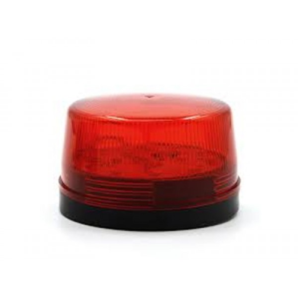 Strobe εσωτερικών & εξωτερικών χώρων, LED, 12V, Red - Σειρήνες - Strobes