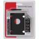 Θήκη σκληρού δίσκου HDD & SSD 2.5" PT-242, SATA, με ύψος 12.7mm