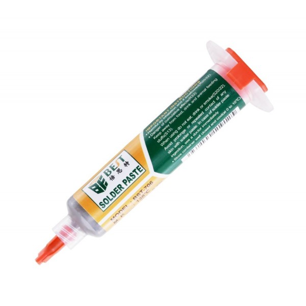 BEST Solder Paste BST-706, Lead-free, 10cc - BEST