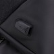 ARCTIC HUNTER τσάντα πλάτης B00208 με θήκη laptop 15.6", λουκέτο TSA, 24L, γκρι
