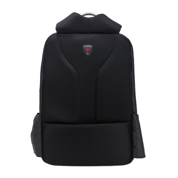 ARCTIC HUNTER τσάντα πλάτης B00208 με θήκη laptop 15.6", λουκέτο TSA, 24L, μαύρη