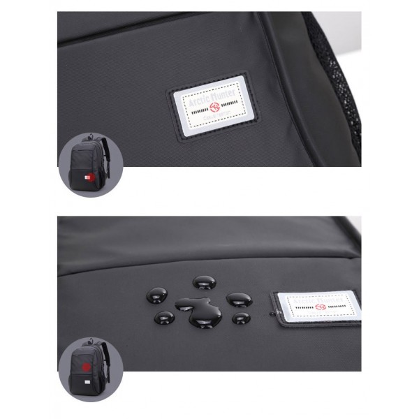 ARCTIC HUNTER τσάντα πλάτης 20005 με θήκη laptop 15.6", 26L, μαύρη
