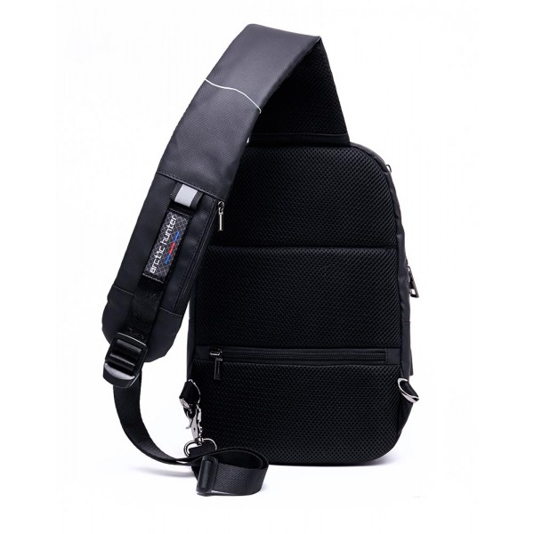 ARCTIC HUNTER τσάντα Crossbody XB-00081, USB, 6L, μαύρη - Σύγκριση Προϊόντων