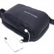 ARCTIC HUNTER τσάντα Crossbody XB-00081, USB, 6L, μαύρη