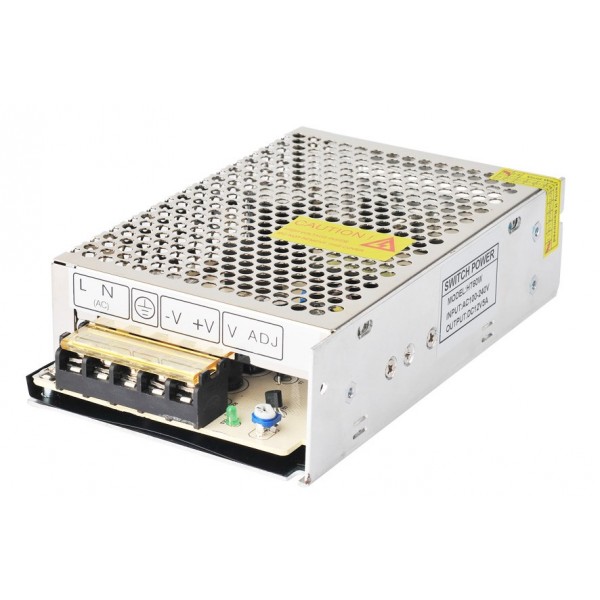 POWERTECH τροφοδοτικό HT-60W, 12V 5A 60W, μη αδιάβροχο - Τροφοδοτικά