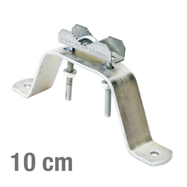 VIKAR Βάση τοίχου 21002 για στήριξη ιστού, ατσάλινη, 10cm - Κεραίες TV - Αποκωδικοποιητές