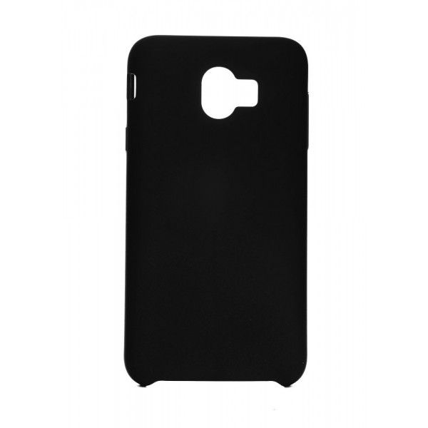 POWERTECH Θήκη Silicon Velvet για Samsung Galaxy J4 2018, μαύρη - Powertech