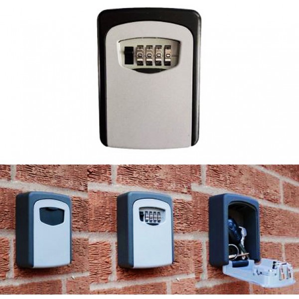 C-TECH κλειδοθήκη τοίχου B106 με συνδυασμό 4 ψηφίων, 480gr - C-TECH