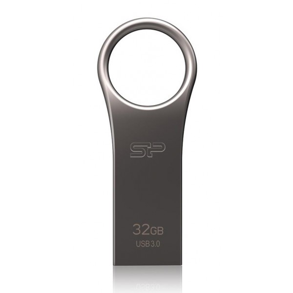 SILICON POWER USB Flash Drive Jewel 80, 32GB, USB 3.2, ασημί - Silicon Power