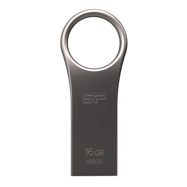 SILICON POWER USB Flash Drive Jewel 80, 16GB, USB 3.2, ασημί - USB Flash Drives