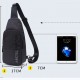 ARCTIC HUNTER τσάντα Crossbody XB0058, 5L, μαύρη