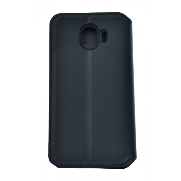 POWERTECH Θήκη Slim Leather για Samsung J4 2018, μαύρη - Powertech