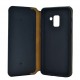 POWERTECH Θήκη Slim Leather για Samsung A5 2018, μαύρη
