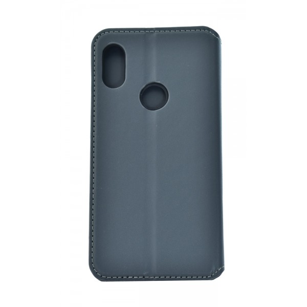 POWERTECH Θήκη Slim Leather για Xiaomi Redmi Note 6, γκρι - Powertech
