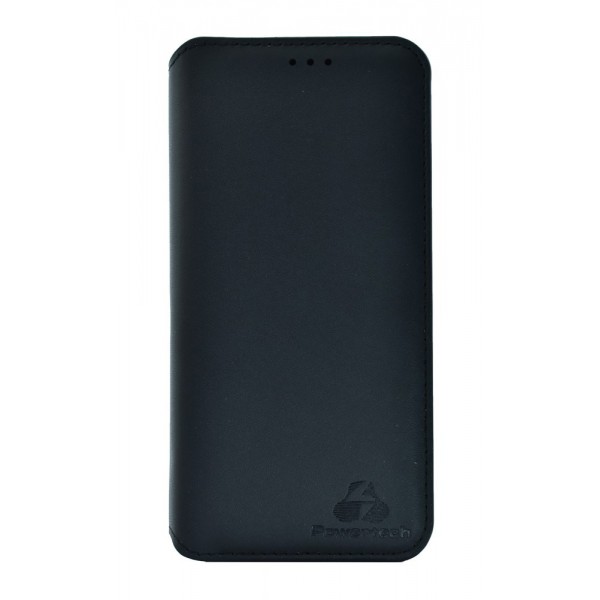 POWERTECH Θήκη Slim Leather για Samsung J4 2018, μαύρη - Powertech