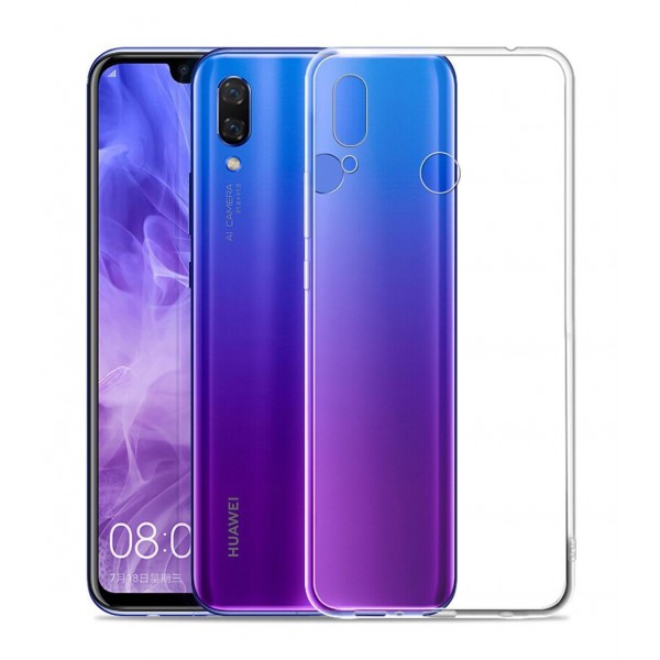 POWERTECH Θήκη Ultra Slim MOB-1290 για Huawei Y9 2019, διάφανη - Powertech