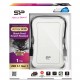 SILICON POWER εξωτερικός HDD Armor A30, 1TB, USB 3.2, λευκός