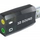 POWERTECH κάρτα ήχου USB CAB-U036, 5.1CH, έξοδος μικροφώνου & ακουστικού