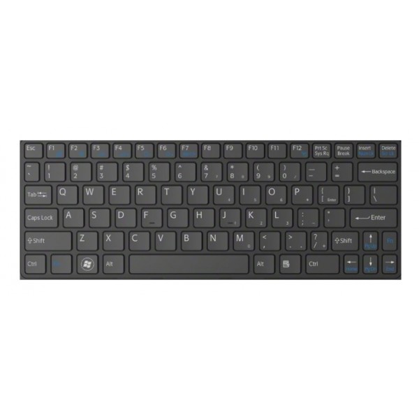 Πληκτρολόγιο για Sony VAIO SVE Series, μαύρο - Ανταλλακτικά Laptops