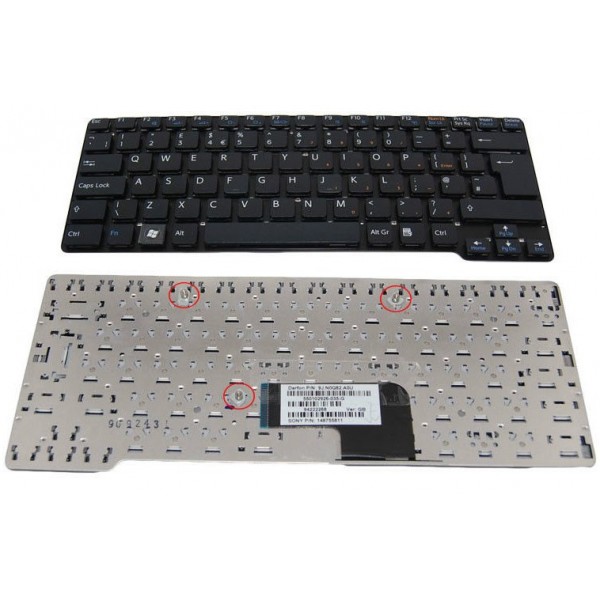 Πληκτρολόγιο για Sony VPCCW Series, μαύρο - Ανταλλακτικά Laptops