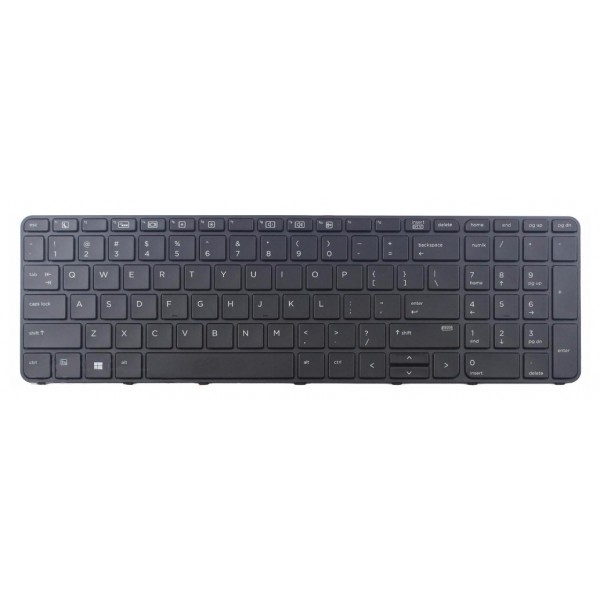 Πληκτρολόγιο για HP ProBook 450 G4 455 G4 470, US, μαύρο - Ανταλλακτικά Laptops