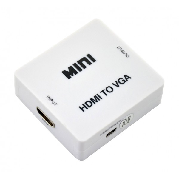 POWERTECH HD Video Converter HDMI σε VGA & 3.5mm Audio CAB-H073, Full HD - Περιφερειακά