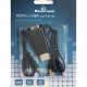 POWERTECH αντάπτορας HDMI 19pin σε VGA CAB-H076, audio jack, USB power
