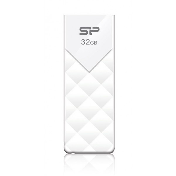SILICON POWER USB Flash Ultima U03, 32GB, USB 2.0, λευκό - Silicon Power