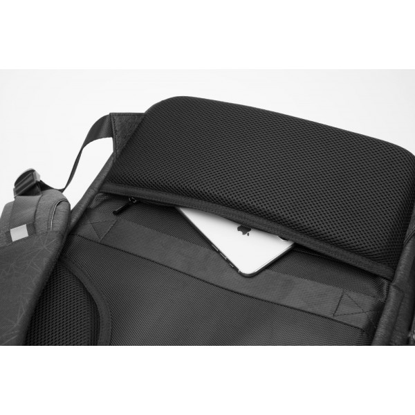 ARCTIC HUNTER τσάντα πλάτης B00218 με θήκη laptop 15.6", USB, 24L, μαύρη