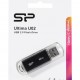 SILICON POWER USB Flash Drive Ultima U02, 64GB, USB 2.0, μαύρο
