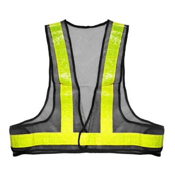 Ανακλαστικό γιλέκο ρυθμιζόμενου φάρδους AG590A, κίτρινο - UNBRANDED
