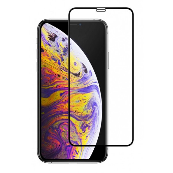 POWERTECH Tempered Glass 5D Full Glue TGC-0265 για iPhone X, μαύρο - Powertech