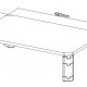 BRATECK επιτραπέζια βάση οθόνης/laptop AMS-6, 17-32", έως 20kg