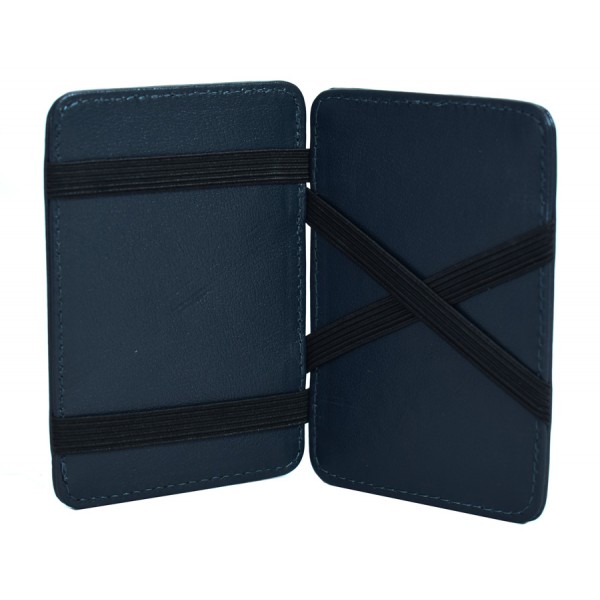 INTIME έξυπνο πορτοφόλι IT-014, RFID, δερμάτινο, μπλε - INTIME