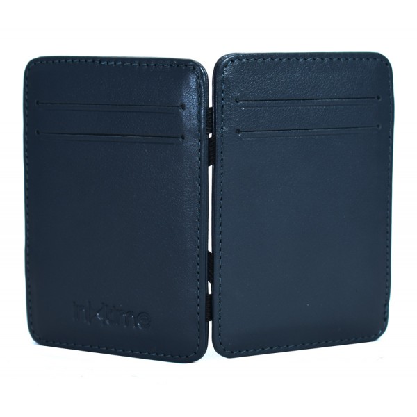 INTIME έξυπνο πορτοφόλι IT-014, RFID, δερμάτινο, μπλε - INTIME