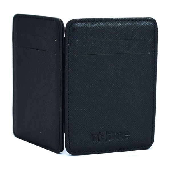 INTIME έξυπνο πορτοφόλι IT-013, RFID, PU leather, μαύρο - INTIME