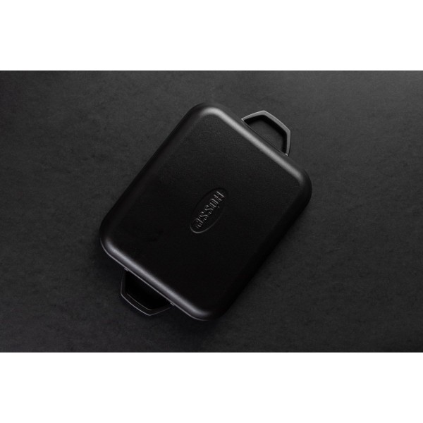 Ορθογώνια Μαντεμένια Γκριλιέρα με 2 λαβές Hosse, 26x32cm | Όλα τα προϊόντα |  |