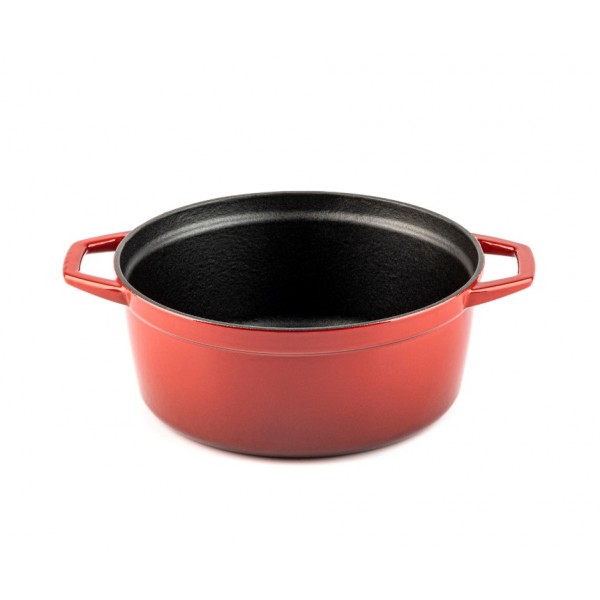 Μαντεμένια Κατσαρόλα Βαθιά Hosse,  Rubin, Ф24 - Hosse-Kitchen
