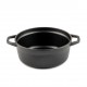 Μαντεμένια Κατσαρόλα Βαθιά Hosse, Black Onyx, Ф20 | Όλα τα προϊόντα |  |
